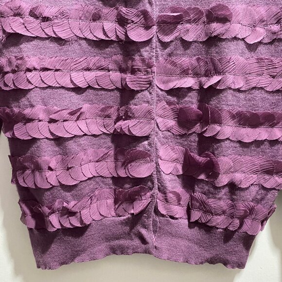 Boden Layer Fairy Preppy Valentines Minimalist Wool Cardigan Sweater 6/8 - Picture 4 of 8